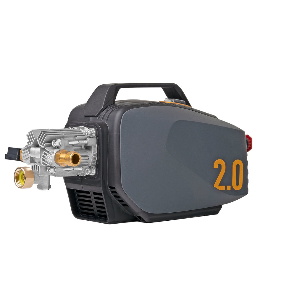 Side angle view of active 2.0 electric pressure washer