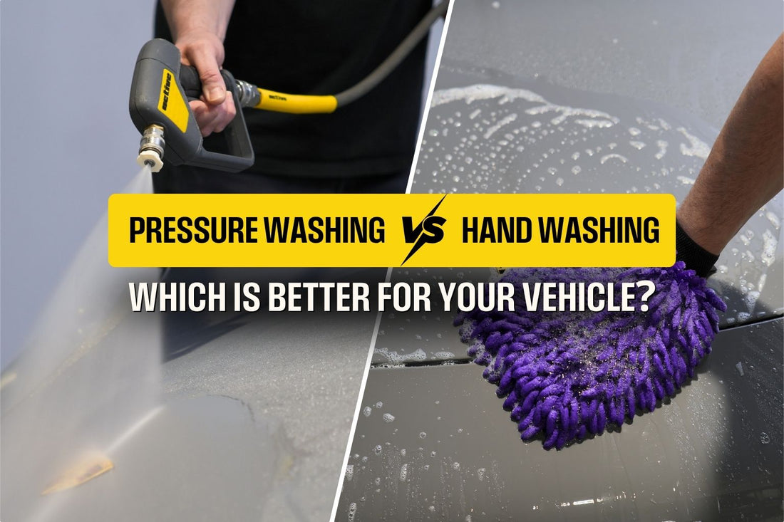 Pressure Washing vs. Hand Washing: Which Is Better for Your Vehicle?