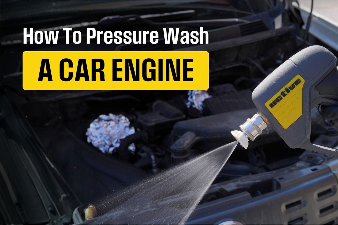 How To Pressure Wash A Car Engine?