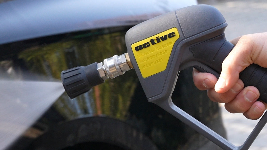 How to Connect a Pressure Washer Gun to a Garden Hose