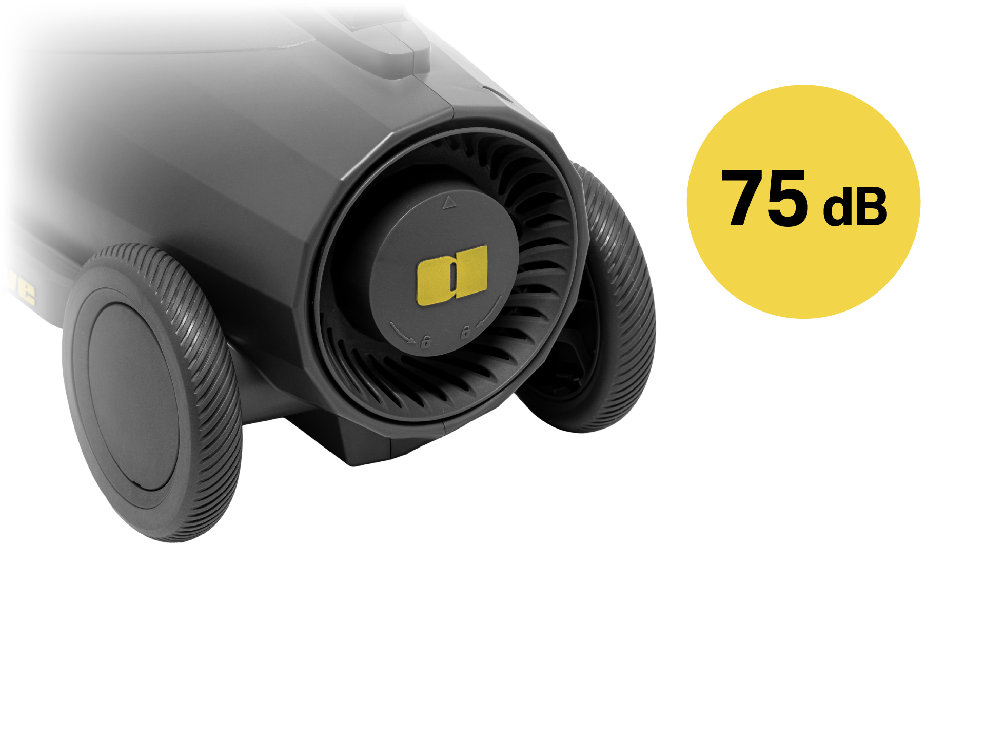 75 dB Whisper Quiet Motor Operation