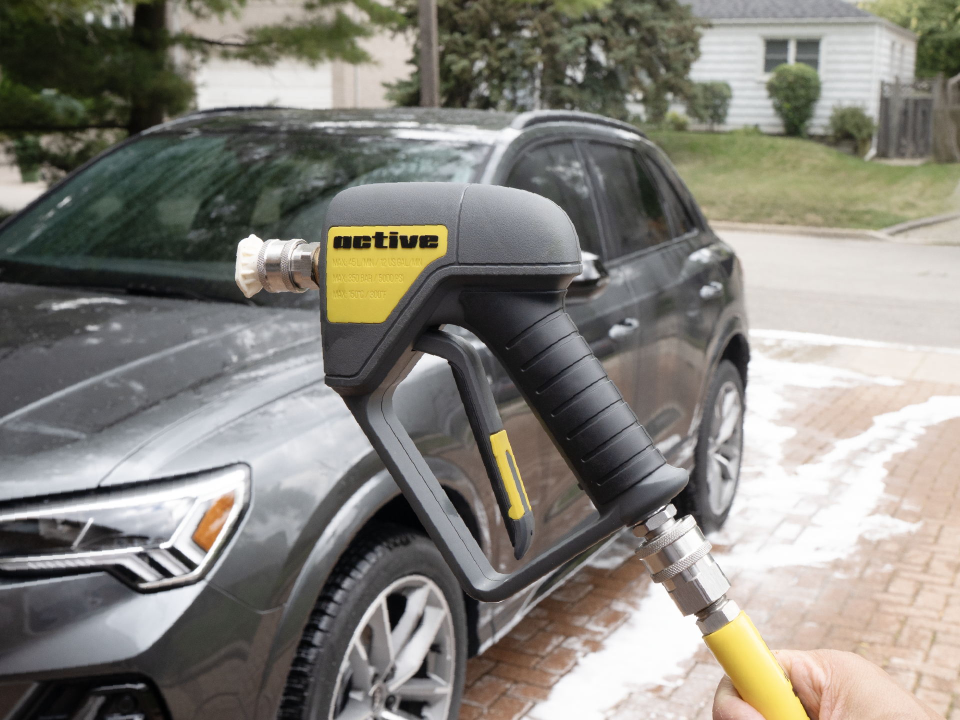 Designed to flow with the wash