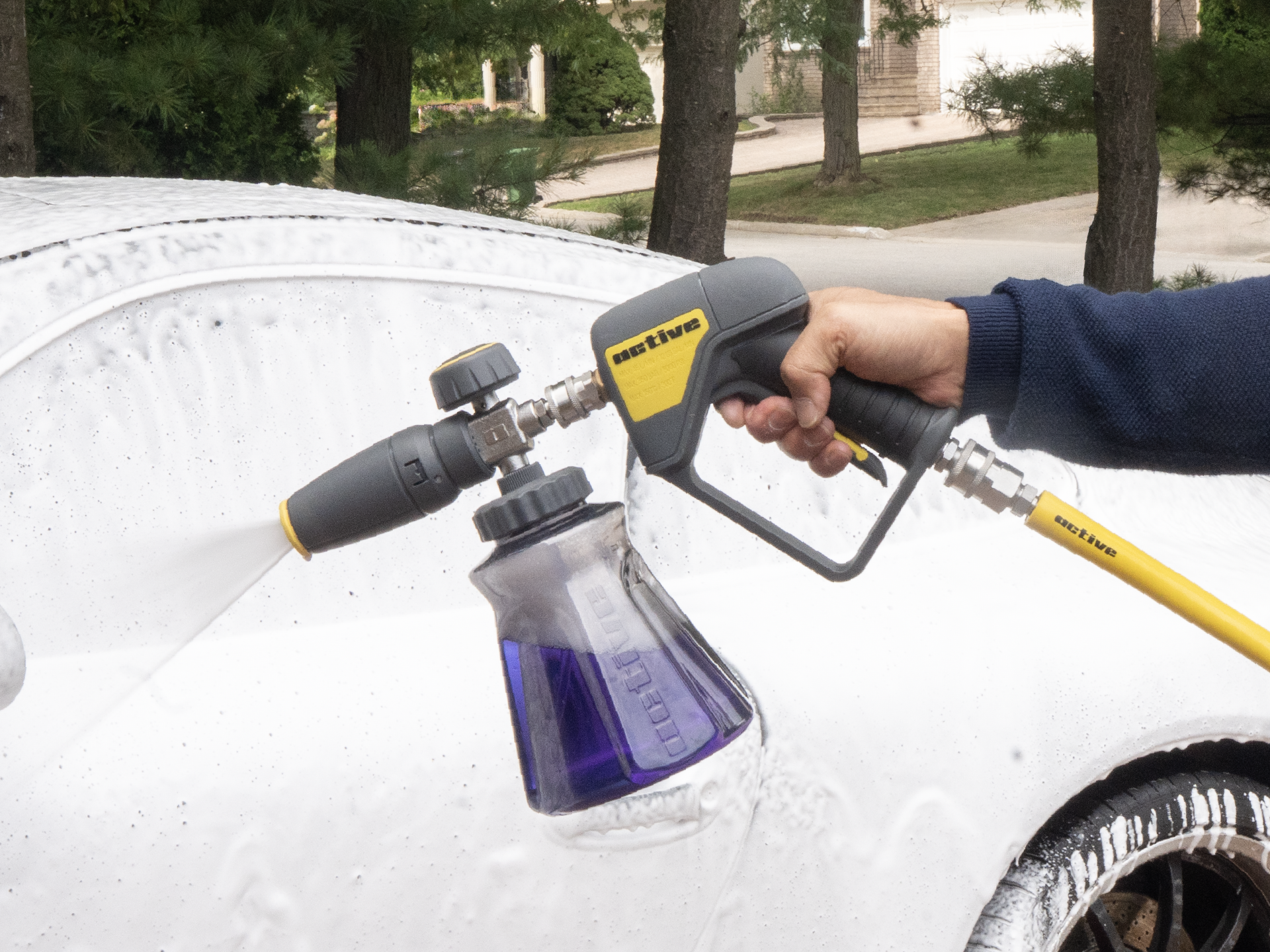 Designed to flow with the wash