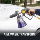 Active™ Premium Pressure Washer Foam Cannon 1000ml (New Nozzle)