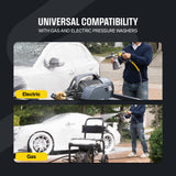 Active™ Premium Pressure Washer Foam Cannon 1000ml (New Nozzle)