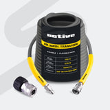 Active™ 100’ Pressure Washer Extension Hose – 5/16" Steel Braided