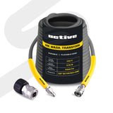 Active™ 100’ Pressure Washer Extension Hose – 5/16" Steel Braided