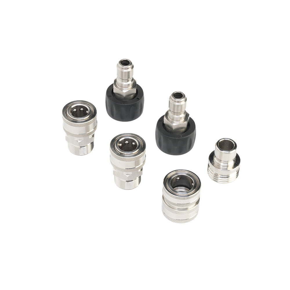 Active™ Premium Quick Connect Kit - 304 Stainless Steel, 4000 PSI ...