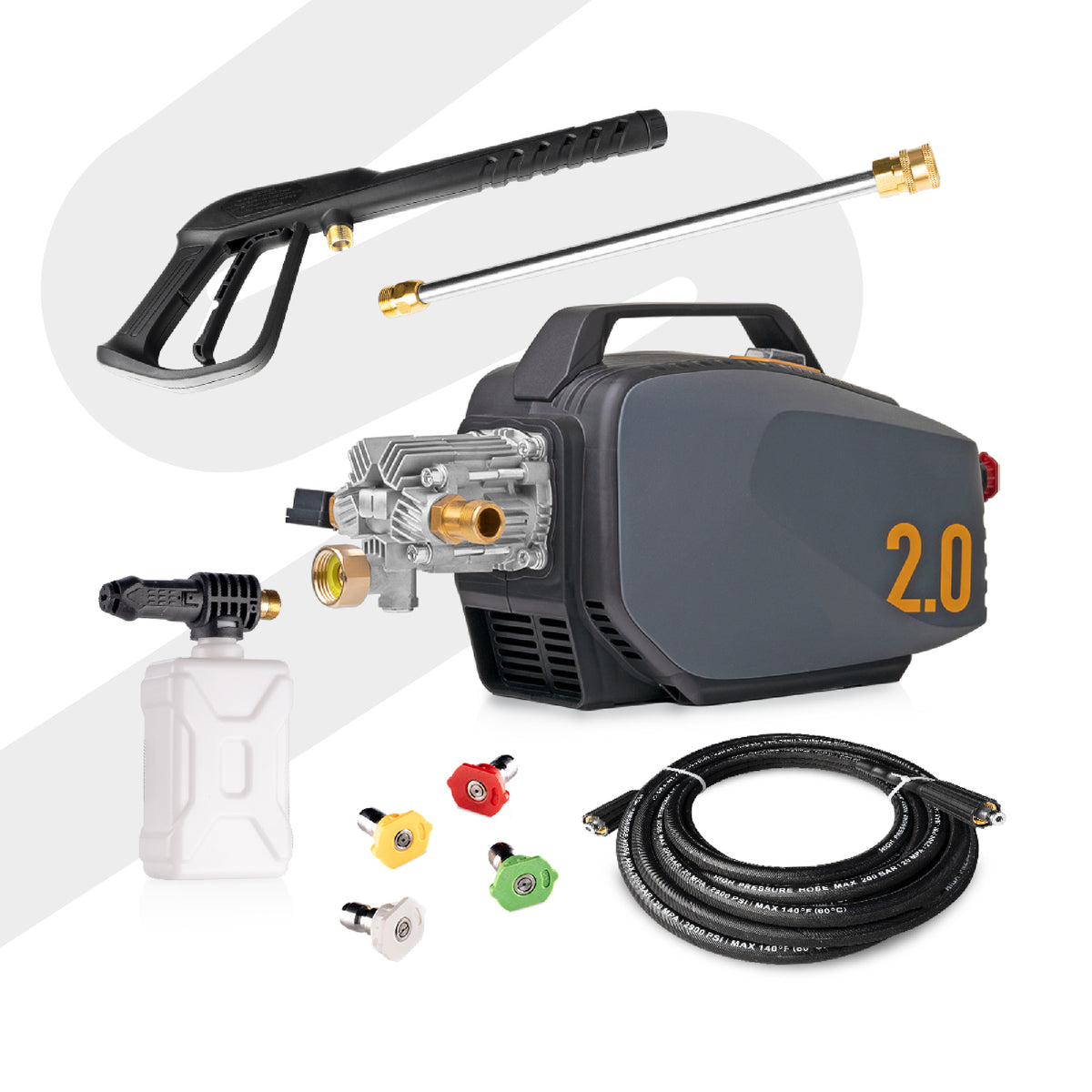 ACTIVE™ 2.0 Electric Pressure Washer – Compact, Powerful, and Built for Prosumer Performance