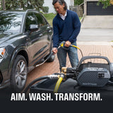 Active 2.3 Electric Pressure Washer & Accessory Solution (50’ Hose)