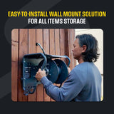 Active 2.3 Electric Pressure Washer Fixed Wall Mount & Accessory Solution (75’ Hose)