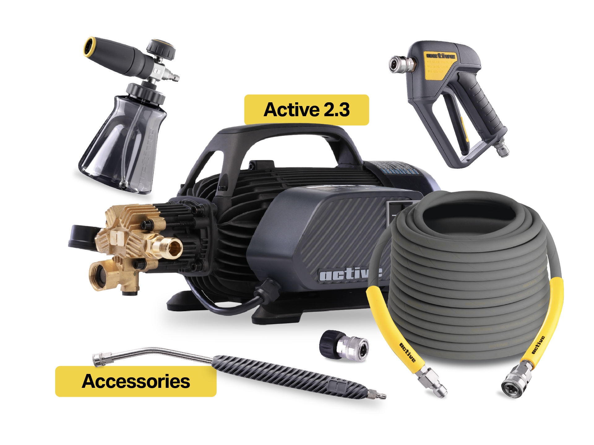 Active 2.3 + Accessories