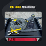 Active 3.0 Electric Pressure Washer & Accessory Solution (50’ Hose)