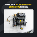 Active 3.0 Electric Pressure Washer Fixed Wall Mount & Accessory Solution (50’ Hose)