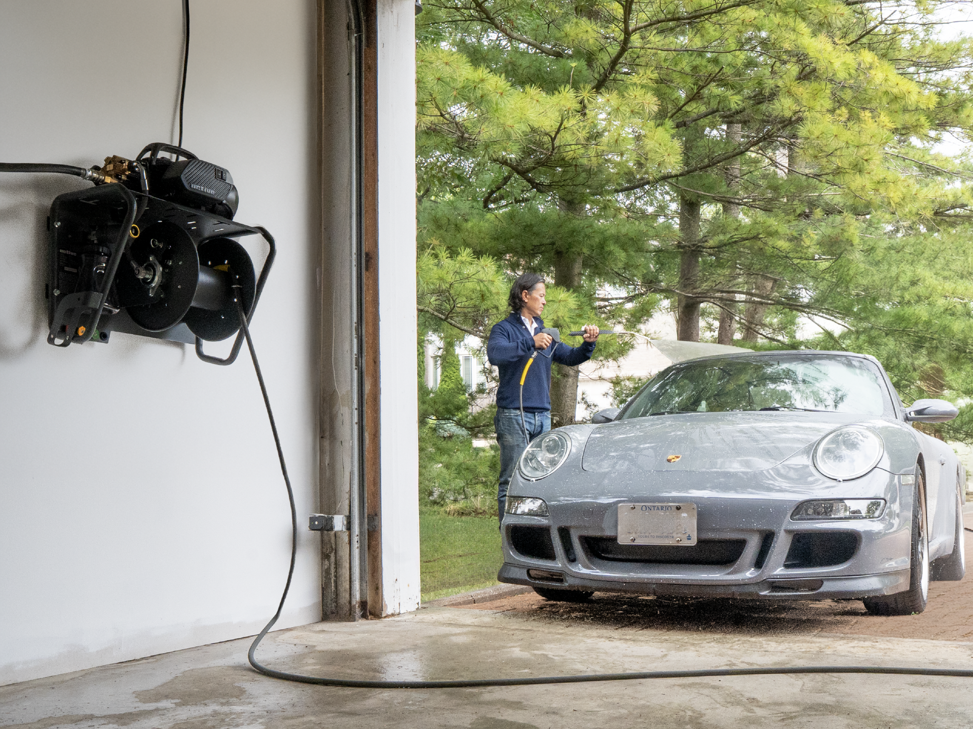 Active Hose Reel Mount Solution