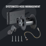 Active Hose Reel for Pressure Washer Hoses