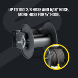 Active Hose Reel for Pressure Washer Hoses