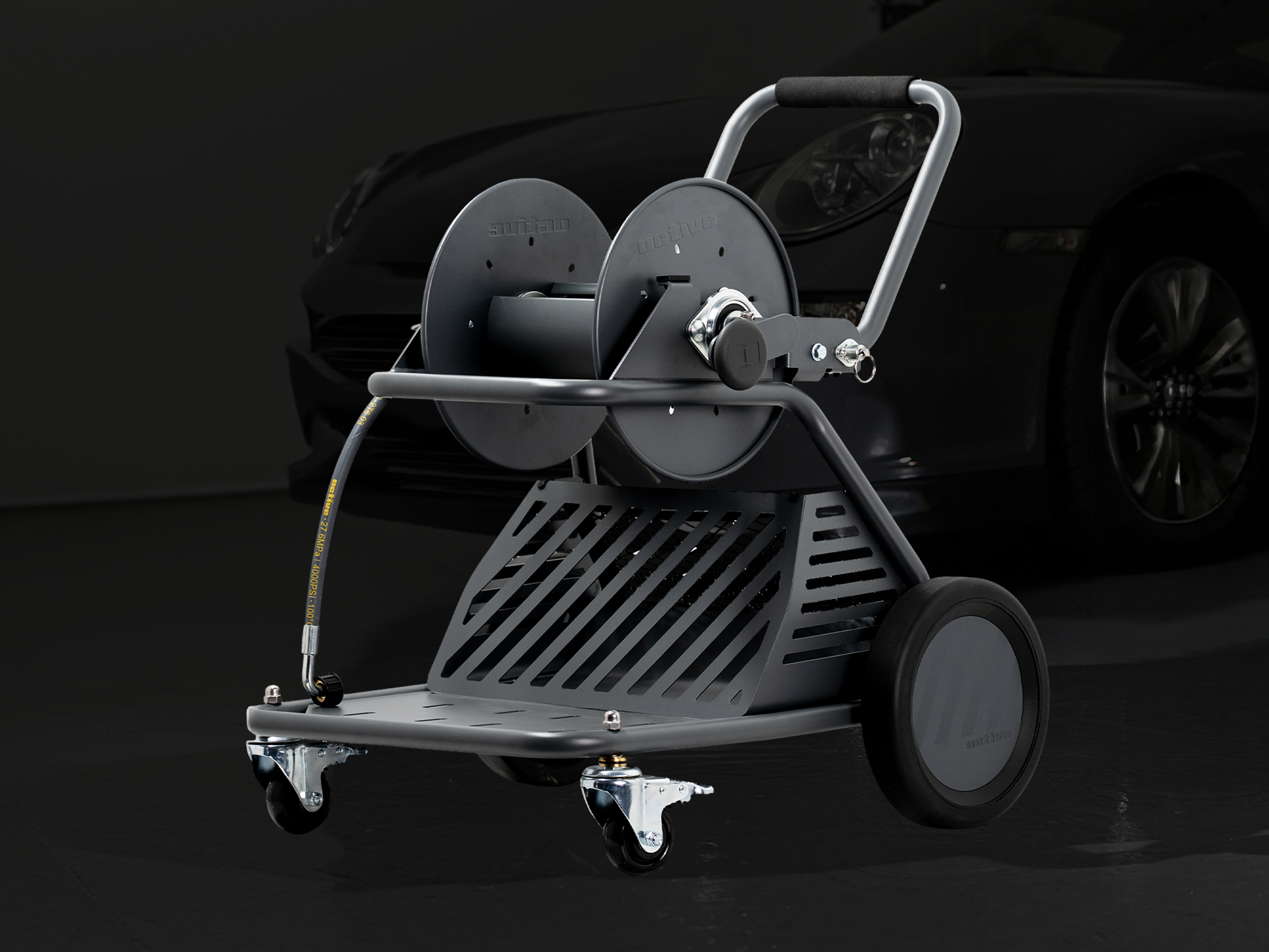Active™ Wash Cart & Hose Reel