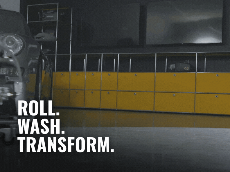Roll. Wash. Transform. 